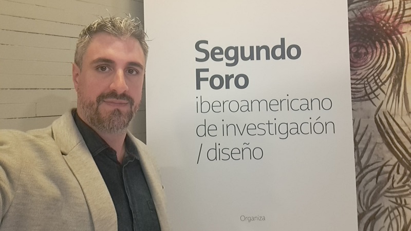 Catedrático de Diseño fue invitado como orador en el II Foro Iberoamericano de Investigación y Diseño