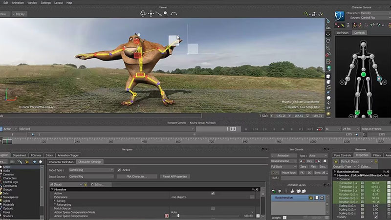 *Autodesk MotionBuilder*
