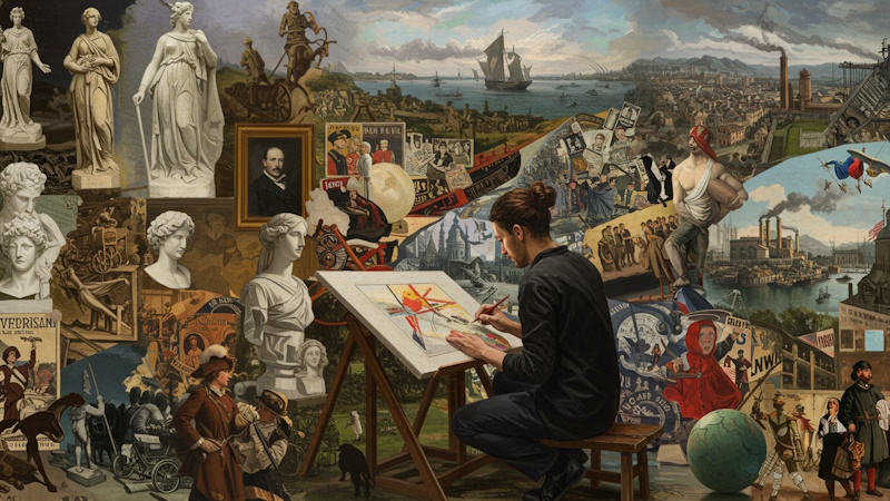 La evolución del arte y la cultura