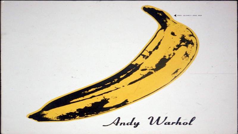 *Andy Warhol - Plátano para la portada del álbum The Velvet Underground & Nico