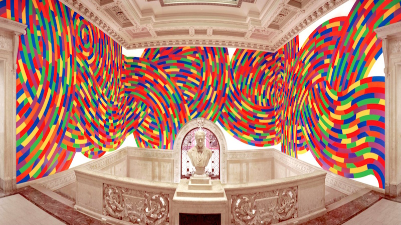 *Sol LeWitt - Dibujo de pared 1131