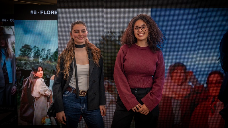 * Agustina Mata (izquierda) y Guillermina Domínguez (derecha), dupla distinguida por el jurado*