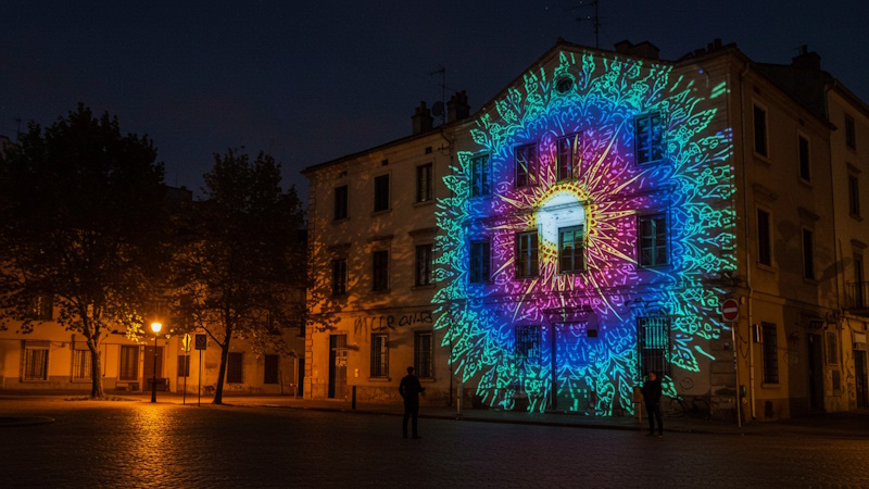 Arte callejero y mapping