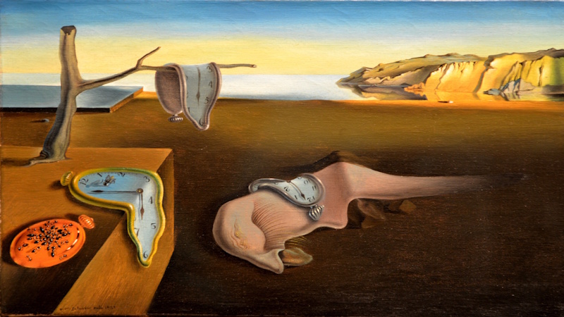 *"La persistencia de la memoria" de Salvador Dalí