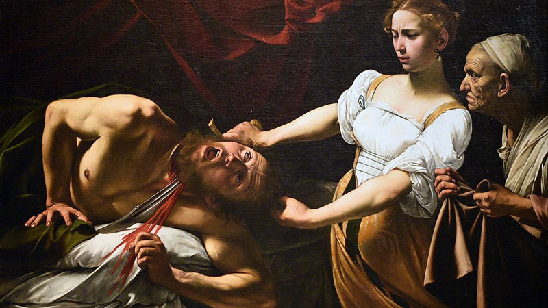 *"Judith y Holofernes" de Caravaggio