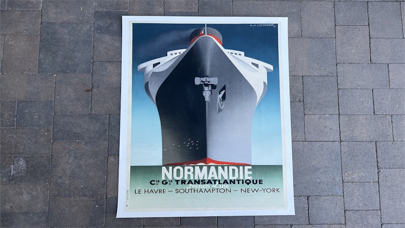 *"Normandie" de A.M. Cassandre