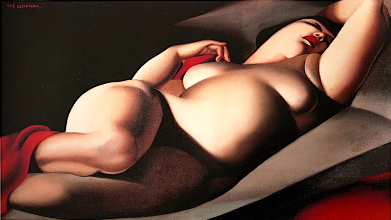 *"La bella Rafaela" de Tamara de Lempicka