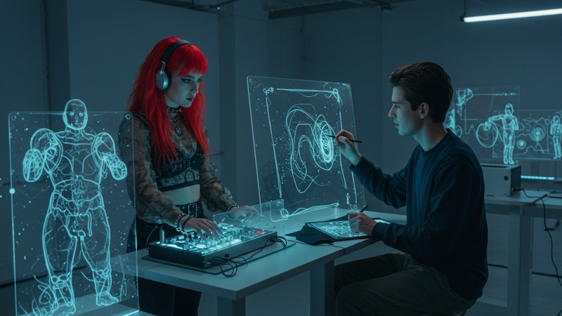Interfaz de audio y arte digital