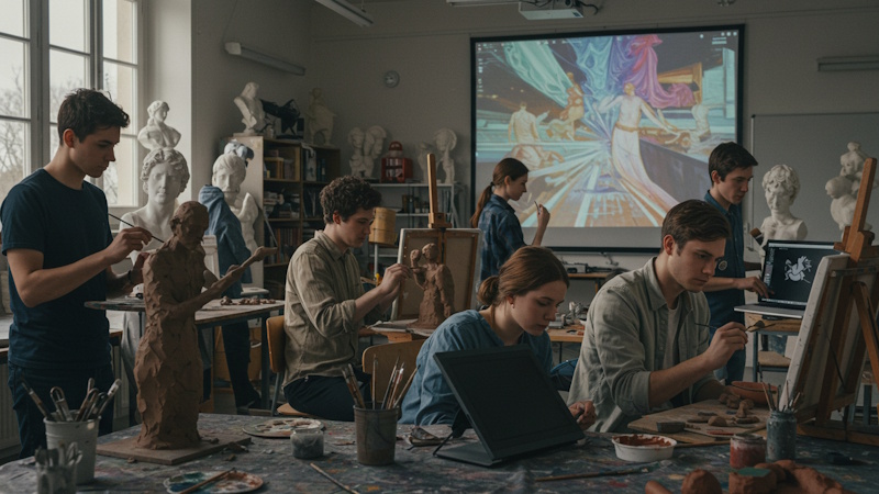Artes plásticas y artes visuales