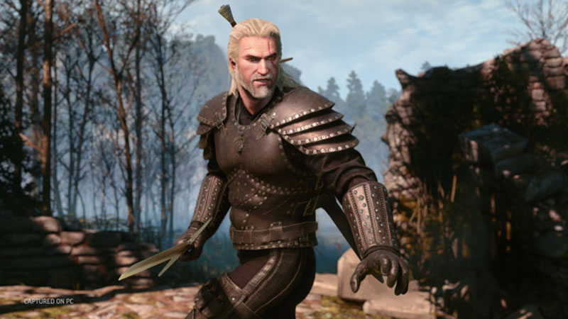 Personaje de Geralt de Rivia - Videojuego The Witcher