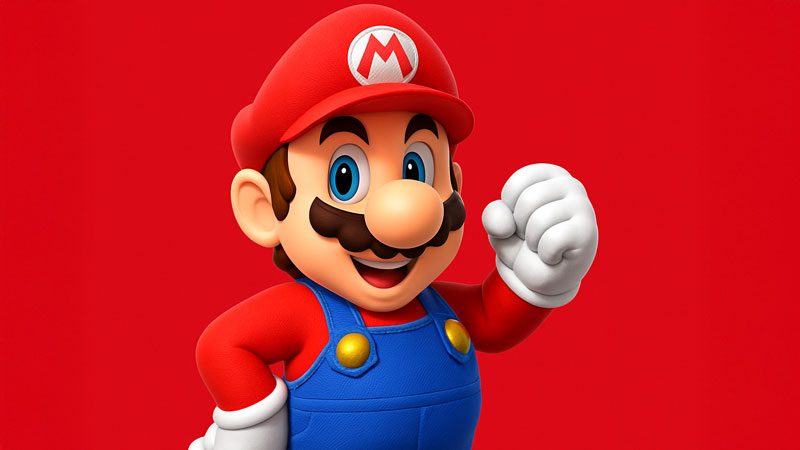 Personaje protagonista del videojuego Super Mario Bros