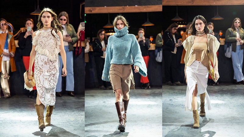 Graduada de Diseño de Modas participó con su colección de indumentaria en Pasarela Prado 2025