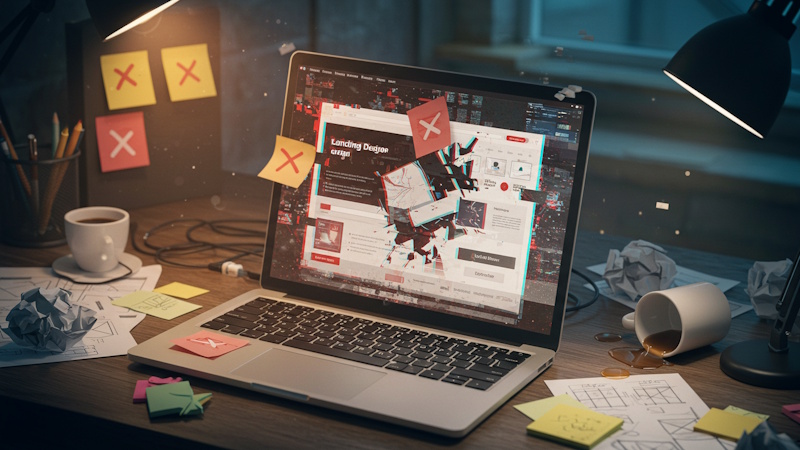 landing page