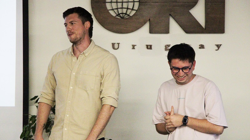 *Felipe Elichalt (izquierda) y Facundo Suárez (derecha)*