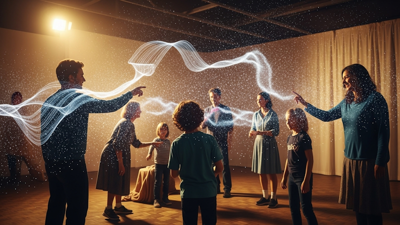 interacción entre obra y espectador