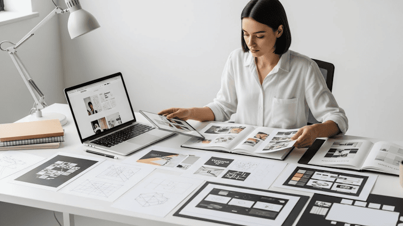 Cómo armar tu primer portafolio de diseño gráfico