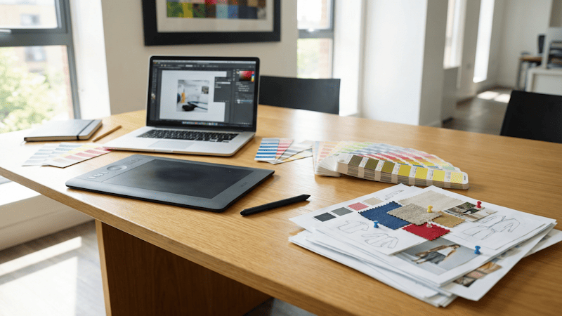 Paleta de color diseño grafico