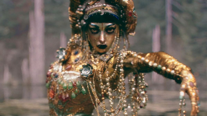 *Fotograma del cortometraje animado J&iacute;baro, episodio de la serie Love, Death & Robots (Netflix, 2022)*