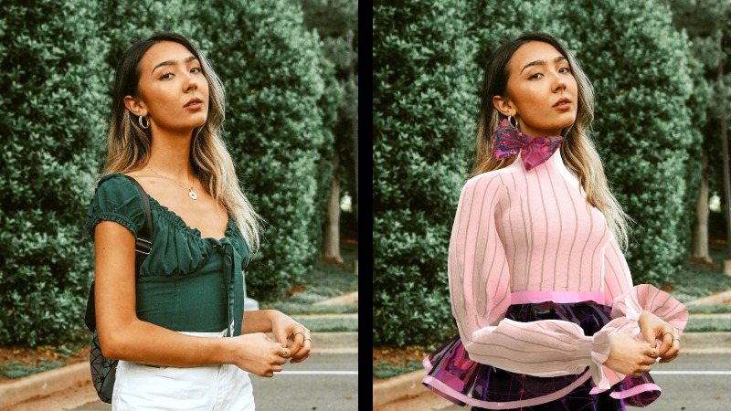 *Miss Maquillage Digital Fashion Garment example, por Spitefire9, de Wikimedia Commons, licencia Creative Commons Attribution-Share Alike 4.0 International (CC BY-SA 4.0)