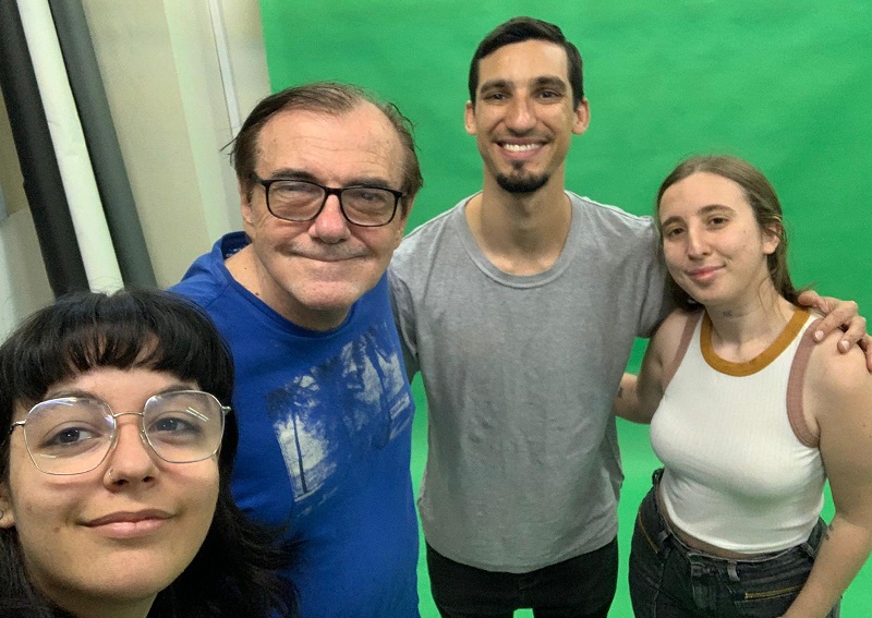 *Josefina Silbermann, Alberto Magnone, Juli&aacute;n R&uuml;gnitz y Camila Rodr&iacute;guez*