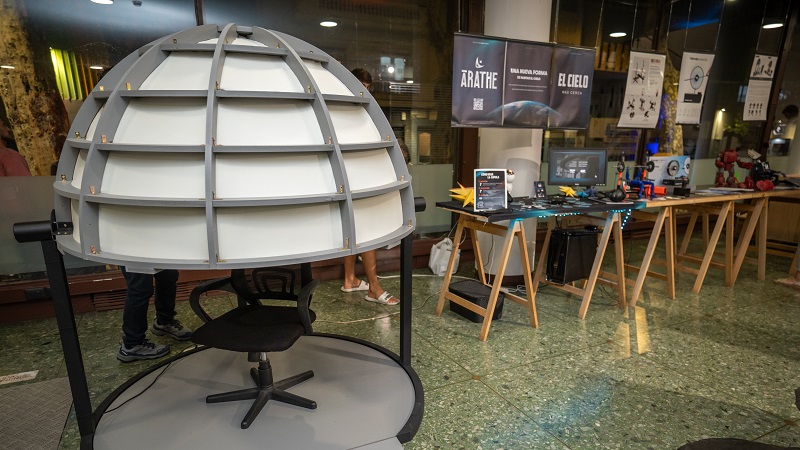 Arathe: el proyecto que apuesta a la accesibilidad con una experiencia astron&oacute;mica inmersiva