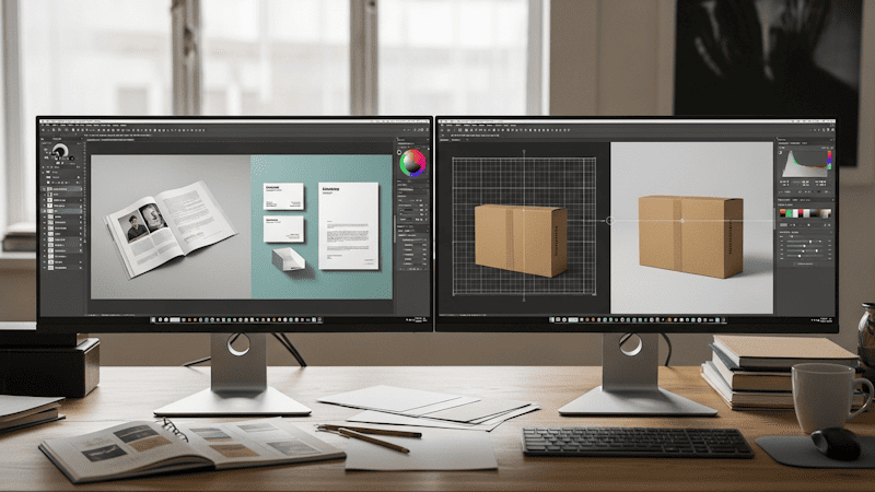 Mockups en diseño grafico