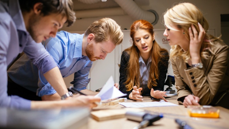 Equipo creativo de diseñadores