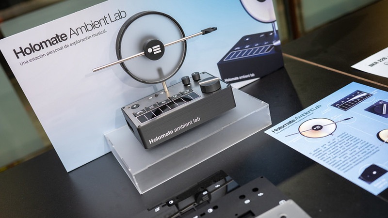 Holomate Ambient Lab explora nuevas formas de crear m&uacute;sica sin pantallas