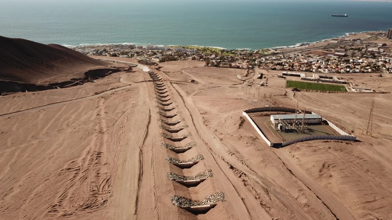 *Piscinas aluvionales de Antofagasta. Fuente: Lourdes Silva*
