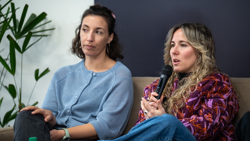 *Camila de los Santos y Mariana Díaz Misurraco*