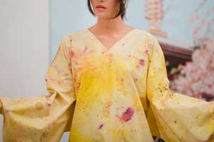 María Bouvier en la feria Capsule.